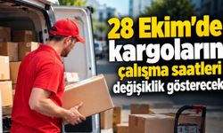 28 Ekim'de kargoların çalışma saatleri değişiklik gösterecek