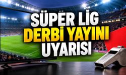 Süper Lig derbisi için TRT 1 iddiası gerçeği yansıtmıyor
