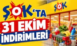 ŞOK 31 Ekim aktüel kataloğu: Hangi ürünler indirimde?