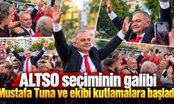 ALTSO seçiminin ardından Mustafa Tuna kutlamalara başladı