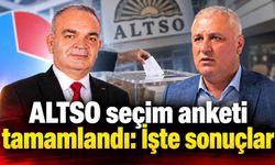 ALTSO seçim anketi tamamlandı: İşte sonuçlar