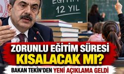Zorunlu Eğitim Süresi Kısalıyor mu? Bakan Tekin'den Dikkat Çeken Açıklama