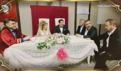 Beyaz ve Büşra Pekin nikah masasına oturdu!