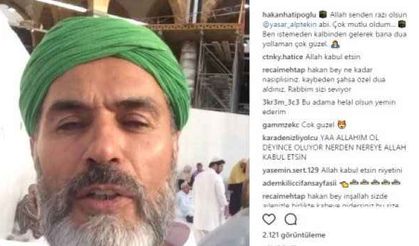Yaşar Alptekin'den, Survivor Hakan Hatipoğluna dua