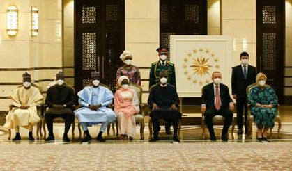 Nijerya Büyükelçisi Abba, Cumhurbaşkanı Erdoğan’a güven mektubu sundu