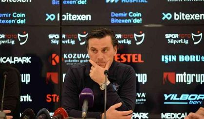 Montella: 'Demek ki Avrupa’ya gitmeye hazır değiliz'