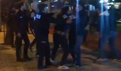 Derbi sonrası taraftarlar birbirine girdi