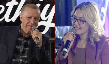 Cumhurbaşkanı Erdoğan’a genç kızdan 21 yıllık fotoğraf sürprizi