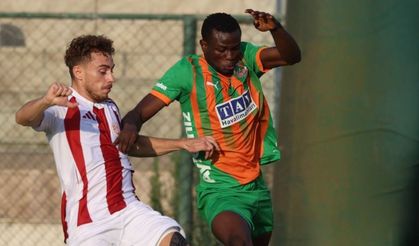 Alanyaspor özel maçta Antalyaspor'u mağlup etti: 1-0