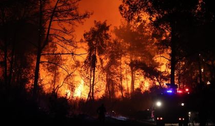 Bir yangın da Aksu'da çıktı