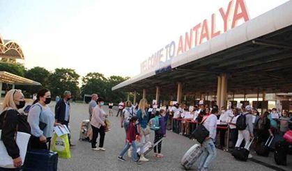 Antalya'da zirve yine Rusların