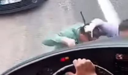 Alanya otobüsünde dehşet kamerada: Saldırı anları saniye saniye kaydedildi