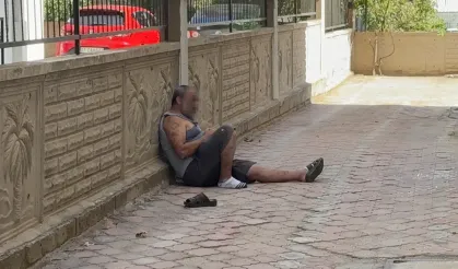 Antalya'da üzerine tiner dökerek kendini yakmaya çalıştı