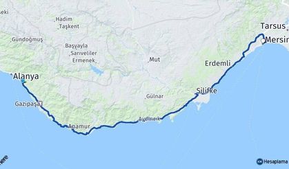 Alanya-Mersin Arası Kaç Km? Yol ve Seyahat Bilgileri