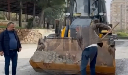 Alanya'da "Çukur" isyanı: MHP’li Meclis Üyesi küreğe sarıldı