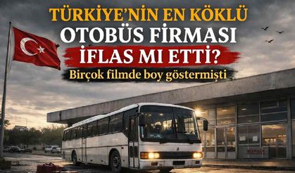 Türkiye'nin en köklü otobüs firması iflas mı etti? Birçok filmde boy göstermişti