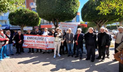 Alanya’da emekliler isyan etti: "Sadaka değil, hakkımızı İstiyoruz"