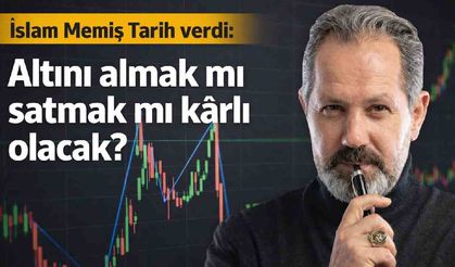 İslam Memiş’ten altın yatırımcısına kritik uyarı: Satan mı kazanacak alan mı?