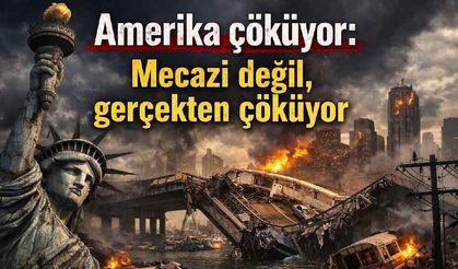 Amerika çöküyor: Mecazi değil, gerçekten çöküyor