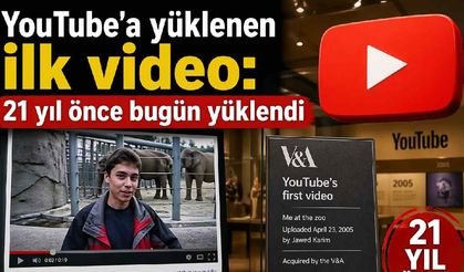 YouTube'a yüklenen ilk video: 21 yıl önce bugün yüklendi