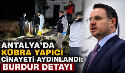 Antalya'da Kübra Yapıcı cinayeti aydınlandı: Burdur detayı
