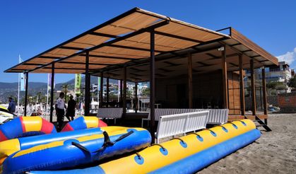 Alanya sahillerinde konfor ve kalite artıyor