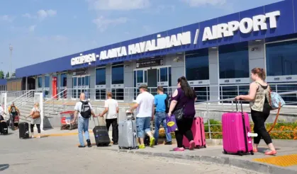 Gazipaşa-Alanya Havalimanı’nda 5 ayda 239 bin yolcuya hizmet verildi
