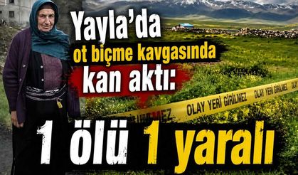 Yaylada ot biçme tartışması faciayla sonuçlandı: Yengesini öldürdü, 2 kişiyi ağır yaraladı