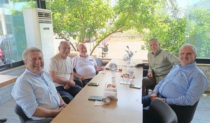 Eski Bakan Ali Yerlikaya, Kayhan Balta ile bir araya geldi