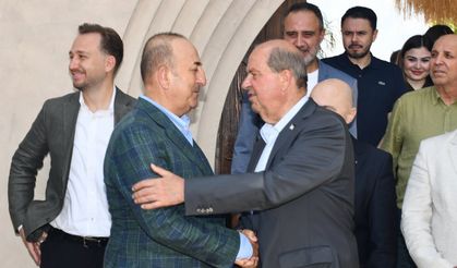 Çavuşoğlu ve Tatar Alanya'da buluştu