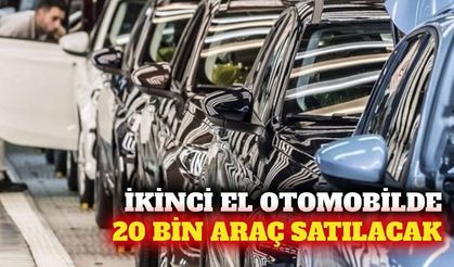 İkinci el otomobilde yeni yönetmelik: 20 bin araç satılacak
