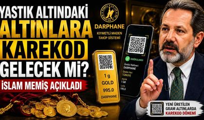 Yastık altındaki altınlara karekod gelecek mi? İslam Memiş açıkladı
