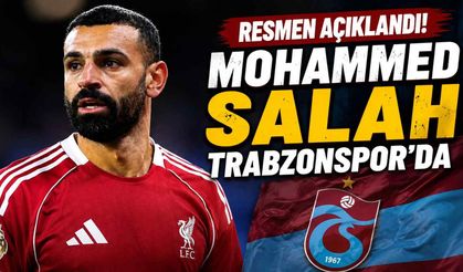 Resmen açıklandı! Mohammed Salah Trabzonspor'da