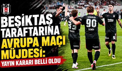 Beşiktaş-Hradec Kralove maçı tv100'den şifresiz yayınlanacak