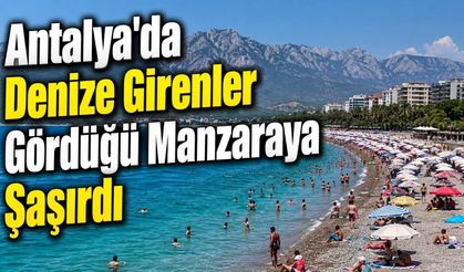 Antalya’da deniz suyu 30 dereceye ulaştı