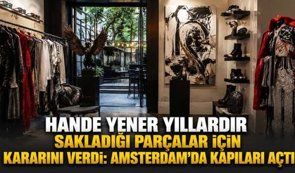 Hande Yener Amsterdam’da STAR Gene projesini hayata geçirdi