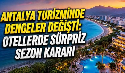 Antalya otellerinde doluluk arttı, turizm sezonu kasıma uzadı
