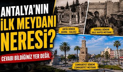 Antalya’nın İlk Meydanı Kaleiçi’ndeki Antik Agoraydı