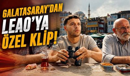 Galatasaray'dan Leao'ya özel klip!