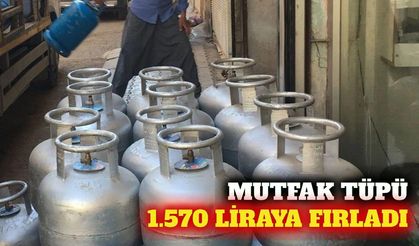 Mutfak tüpü fiyatı 9 ayda yüzde 33 artarak 1.570 lira oldu