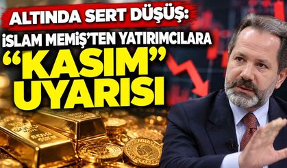 Altında sert düşüş: İslam Memiş’ten yatırımcılara “Kasım” uyarısı