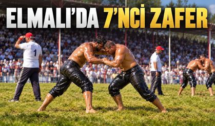 Elmalı’da altın kemeri 7’nci kez Orhan Okulu kazandı