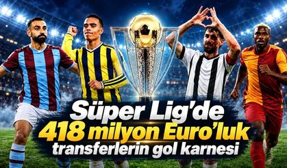 Süper Lig’de 418 milyon Euro’luk transferlerin gol karnesi
