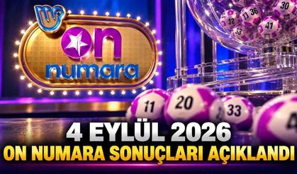 4 Eylül 2026 On Numara sonuçları açıklandı