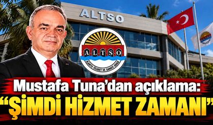 Mustafa Tuna'dan açıklama: "Şimdi hizmet zamanı"