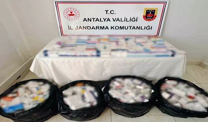 Antalya'da uyuşturucu operasyonu! Binlerce sentetik hap ele geçirildi