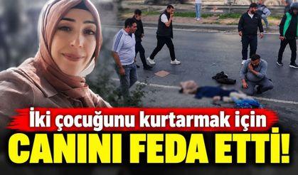 İki çocuğunu kurtarmak için canını feda etti! Anne yürekleri dağladı