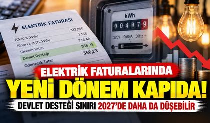 Elektrik faturalarında yeni dönem kapıda!