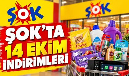 ŞOK 14 Ekim kataloğu yayımlandı: İşte indirimli ürünler