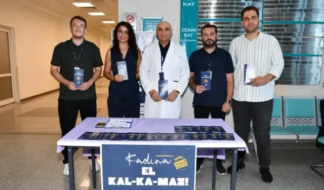 Hastanede farkındalık standı
